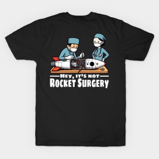 It's Not Rocket Surgery - Dark T-Shirt